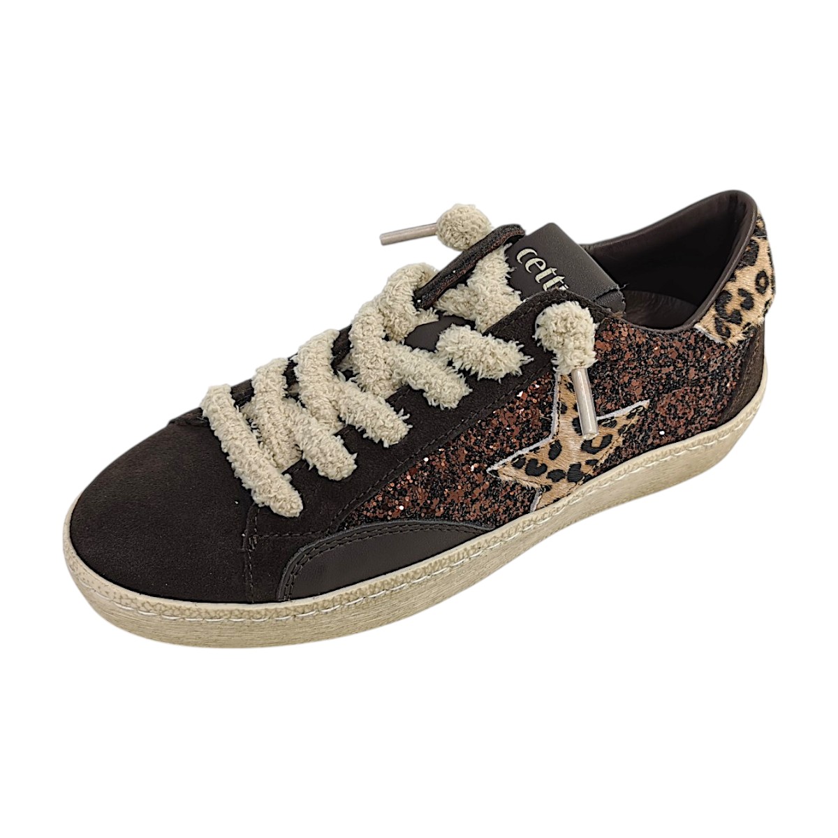 Cetti INV27 C1342 SRA Braun ante glitter moka