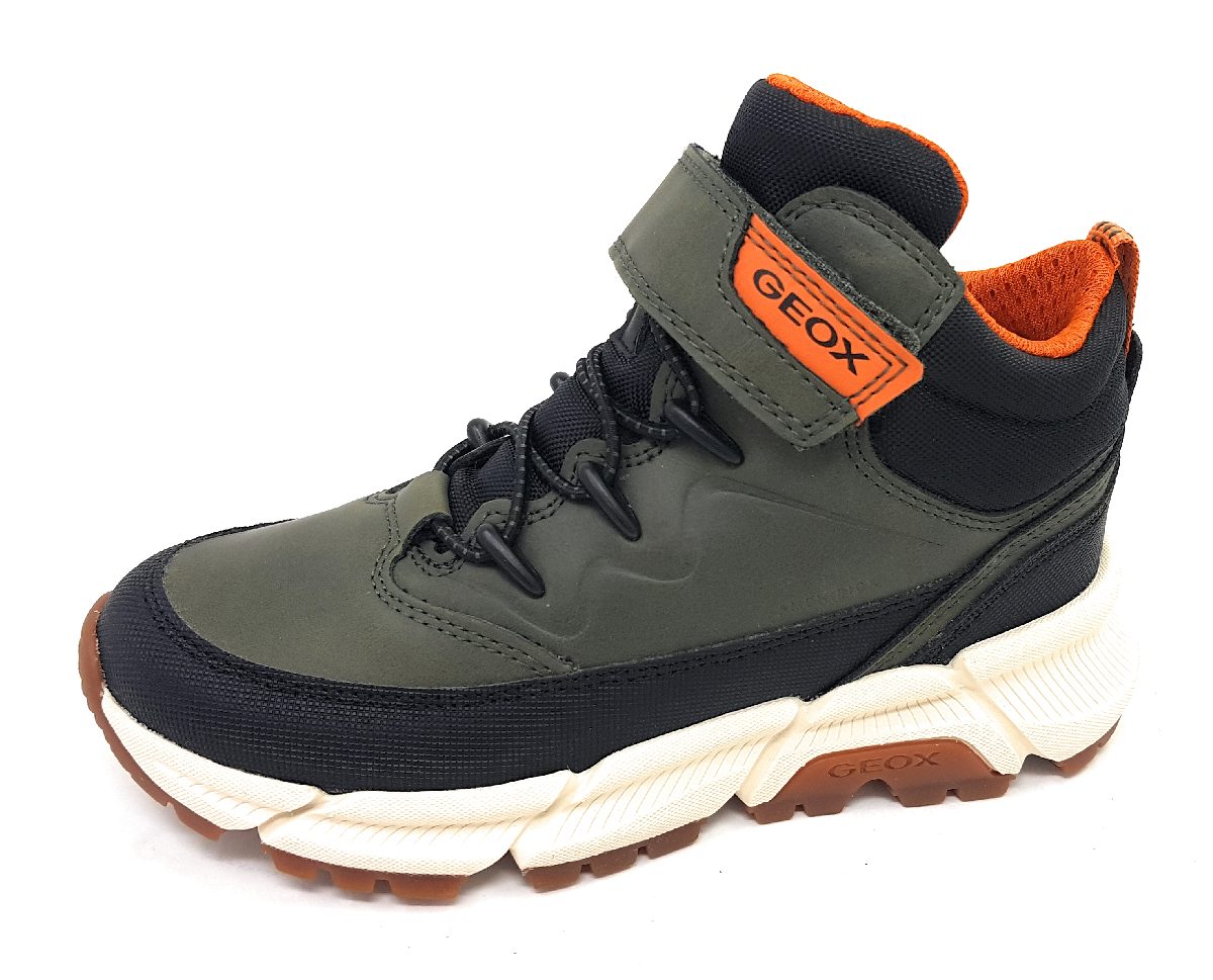 Geox Flexyper J36LCG-0MEFU-C0623 Grün C0623 Military/ Orange Geox Flexyper J36LCG-0MEFU-C0623 Grün C0623 Military/ Orange
