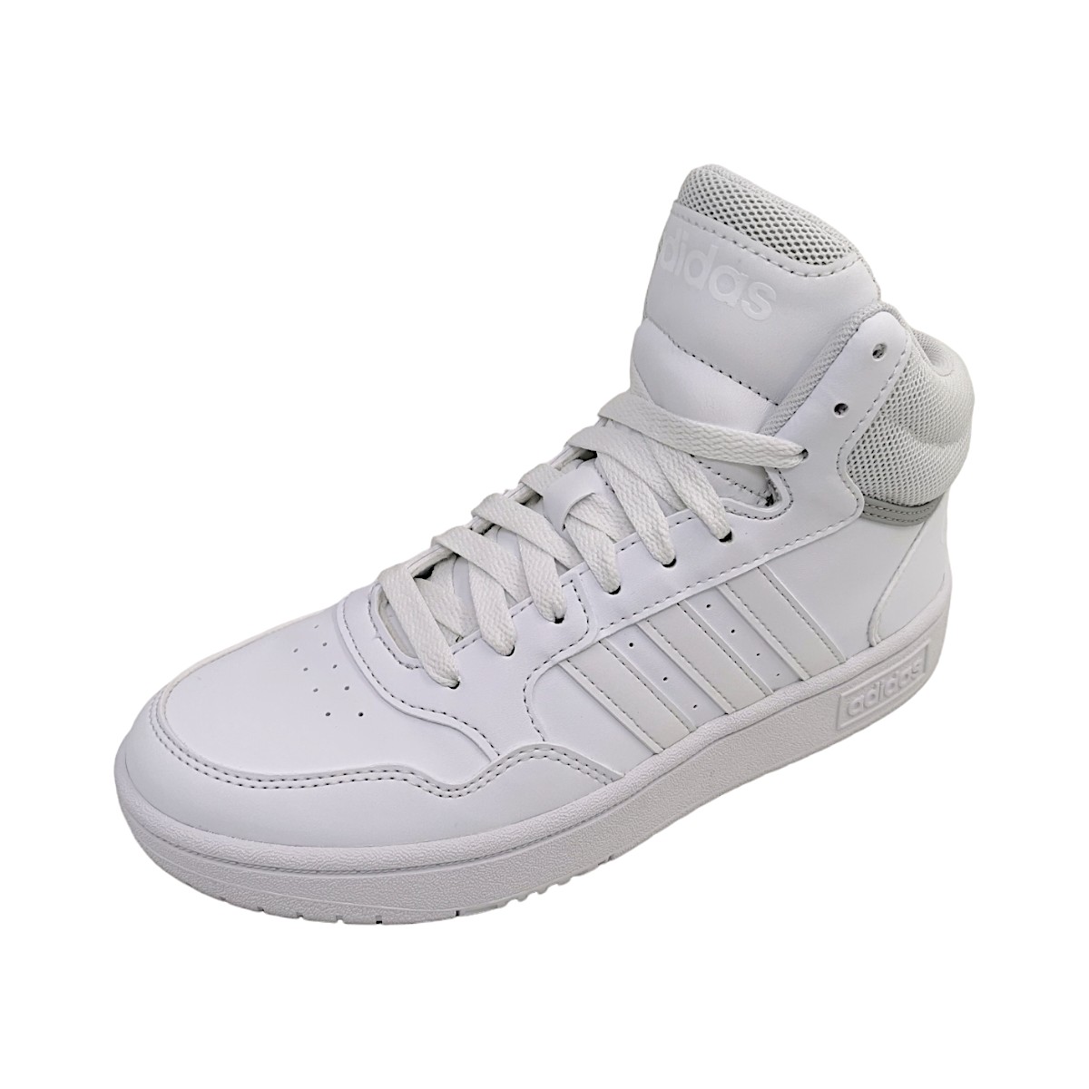 adidas Hoops 3.0 Mid K GW0401 Weiß White adidas Hoops 3.0 Mid K GW0401 Weiß White