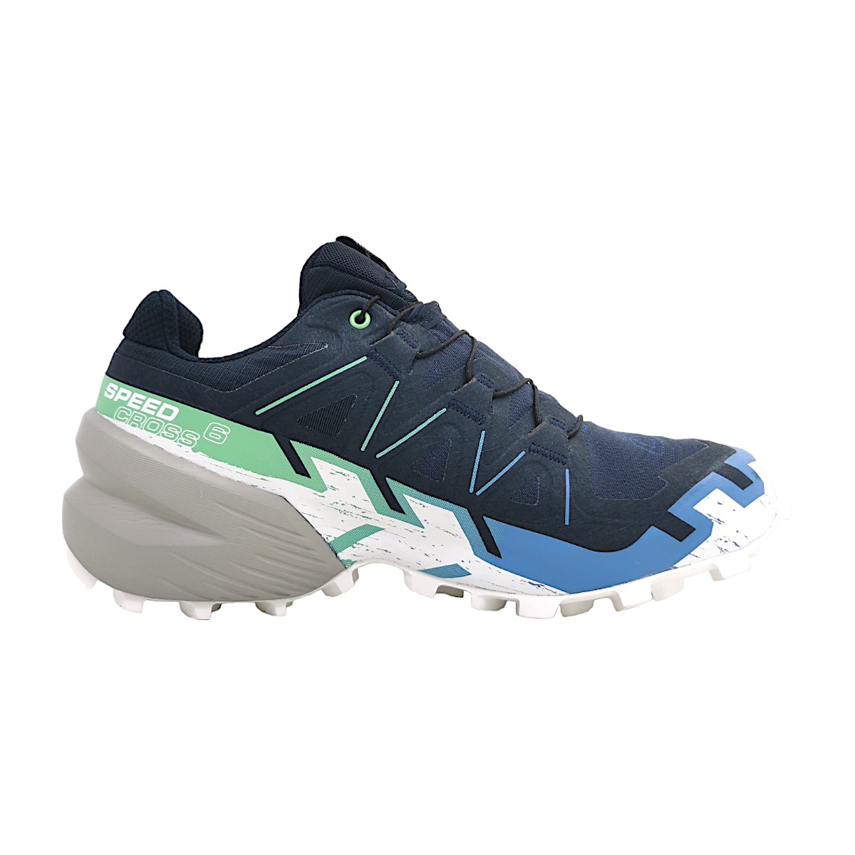Salomon Speedcross GTX L47465900 Grau Carbon/ Provence/ White