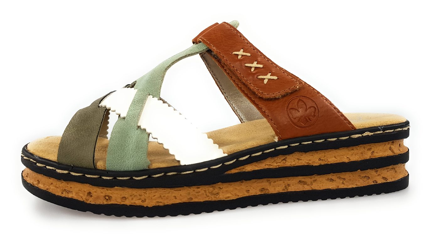 Rieker Peston 62989 Mehrfarbig 90 olive-multi