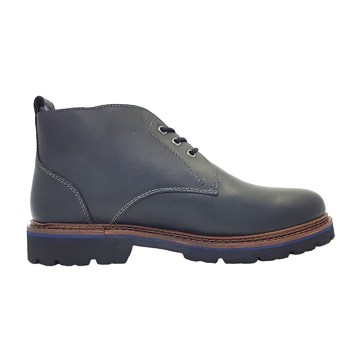 Sioux Adalrik-701-LF-H Herrenschuhe Stiefel Schnürer Schwarz Freizeit (Gr. 2:7.5)