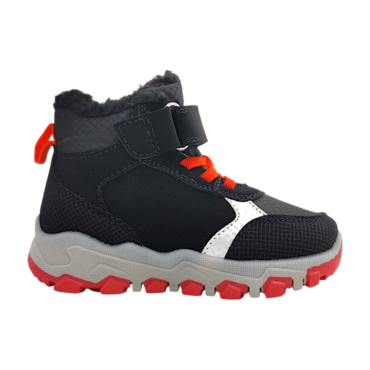 Leomil Spiderman Snowboot Bootie SP015607 Schwarz black/red Leomil Spiderman Snowboot Bootie SP015607 Schwarz black/red