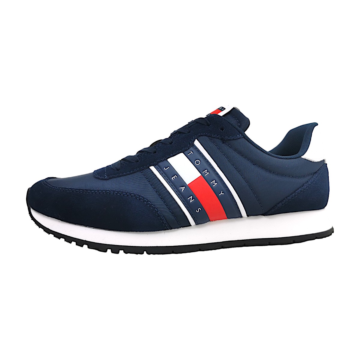 Tommy Hilfiger Herrenschuhe sportlicher Schnürer Blau Freizeit Tommy Hilfiger Herrenschuhe sportlicher Schnürer Blau Freizeit