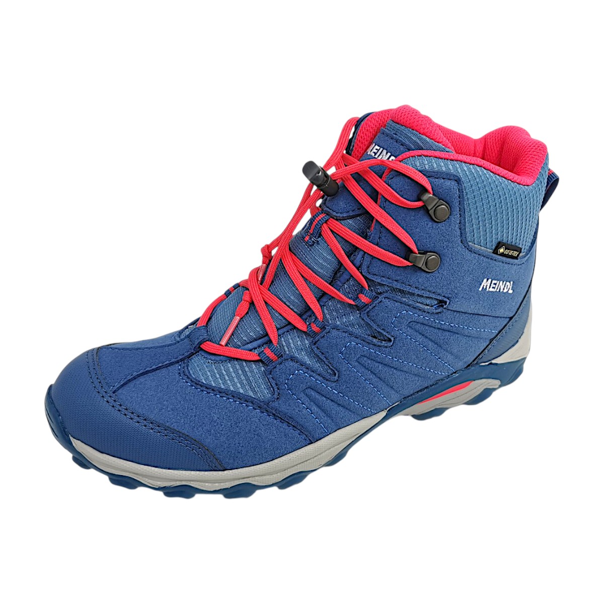 Meindl Aigo JR mid GTX 2126/29 Blau jeans/pink Meindl Aigo JR mid GTX 2126/29 Blau jeans/pink