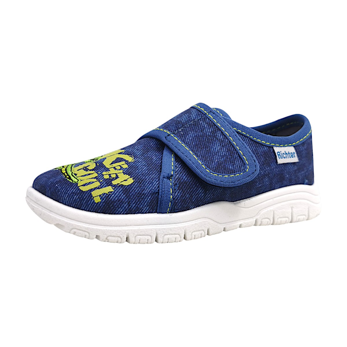 Richter Kinderschuhe Jungen Hausschuhe Blau Freizeit Richter Kinderschuhe Jungen Hausschuhe Blau Freizeit