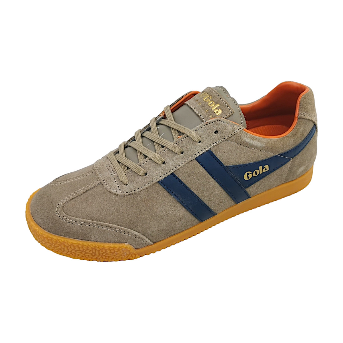 Gola Harrier CMA192FE207 Braun Rhino/ Navy/ Moody Orange