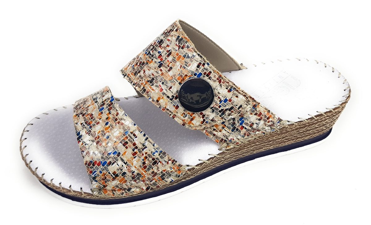 Rieker V6094-90 Beige 90 pebble-multi