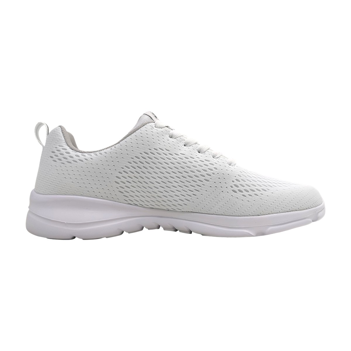 Lumberjack Agatha Sportschuhe Herren Trainingsschuhe sportlicher Schnürrer Weiß Freizeit (white, Gr. 1:43)