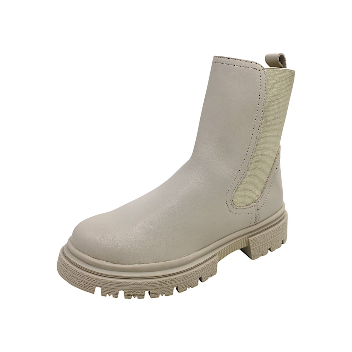 Palpa Damenschuhe Stiefel Beige Freizeit (Beige, Größe 41 EU)