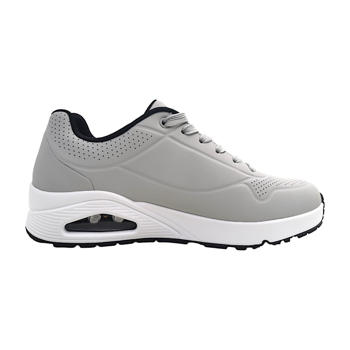 Skechers UNO - Stand on Air 52458 Grau LGBK lt. grey/black Skechers UNO - Stand on Air 52458 Grau LGBK lt. grey/black