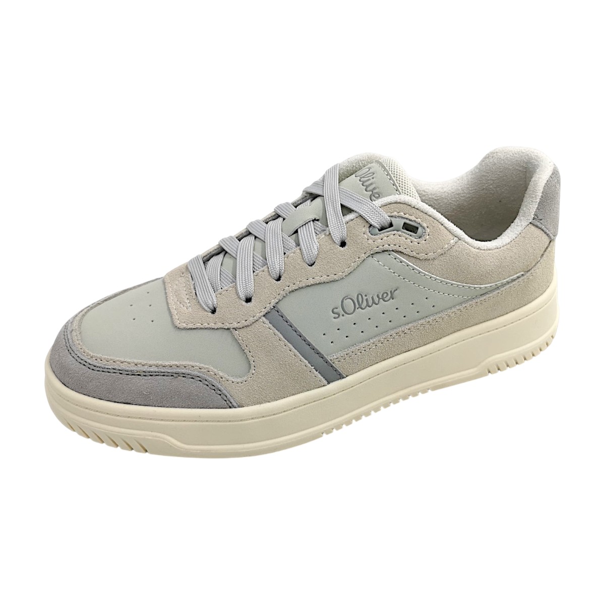 s.Oliver Damenschuhe Schnürschuhe Sportive Grau Freizeit (grey/beige 95D0, Gr. 1:36) s.Oliver Damenschuhe Schnürschuhe Sportive Grau Freizeit (grey/beige 95D0, Gr. 1:36)