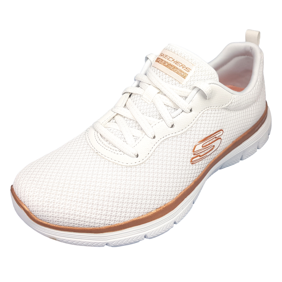 Skechers Flex Appeal 149303 WTRG Weiß WTRG white rose gold Skechers Flex Appeal 149303 WTRG Weiß WTRG white rose gold