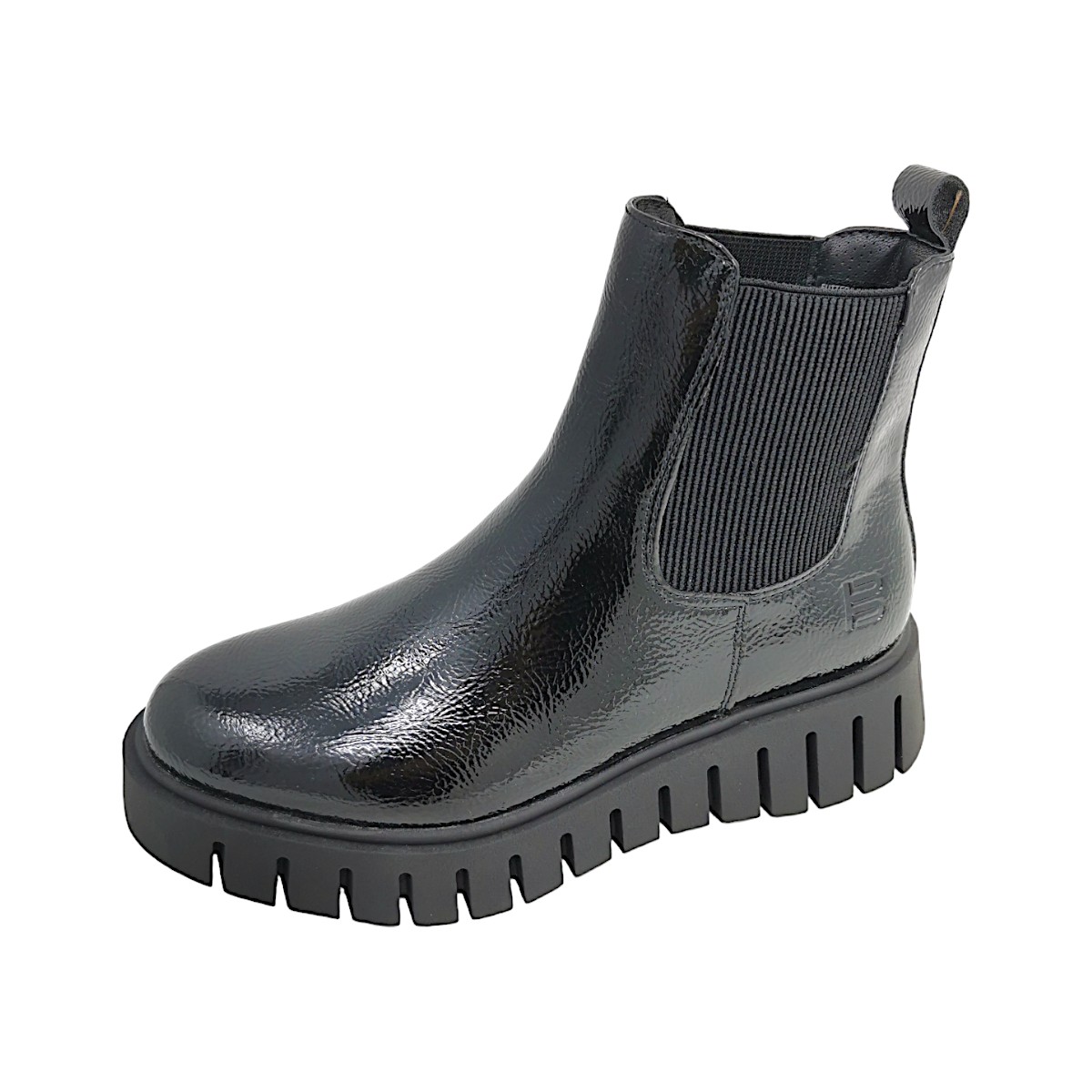 Bagatt Benisha Damenschuhe Schlupfstiefel Schwarz Freizeit (1010 black, Größe 38 EU)