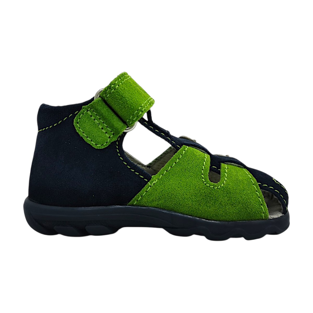 Jela Kinderschuhe Kleinkinder Lauflern Sandalen Blau Freizeit (atlantic/apple, Größe 27 EU)