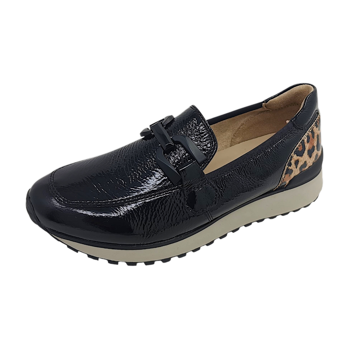 Caprice Damenschuhe Halbschuhe Slipper Schwarz Freizeit (Black naplak 017, Größe 38 EU) Caprice Damenschuhe Halbschuhe Slipper Schwarz Freizeit (Black naplak 017, Größe 38 EU)
