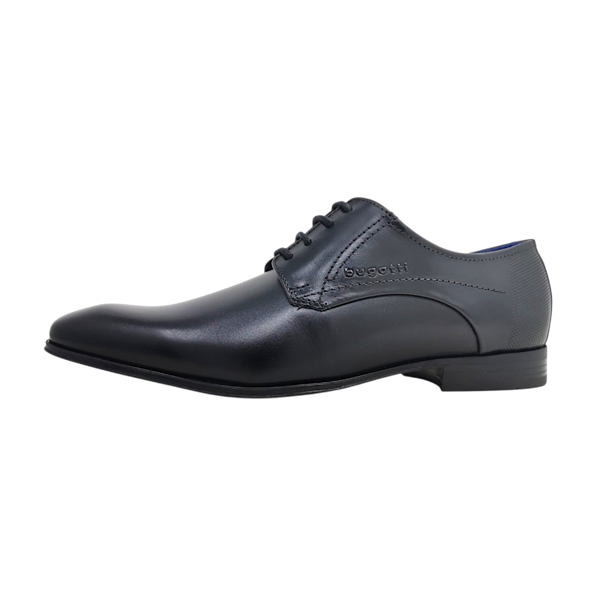 Bugatti Herrenschuhe elegante Schnürer Schwarz Business