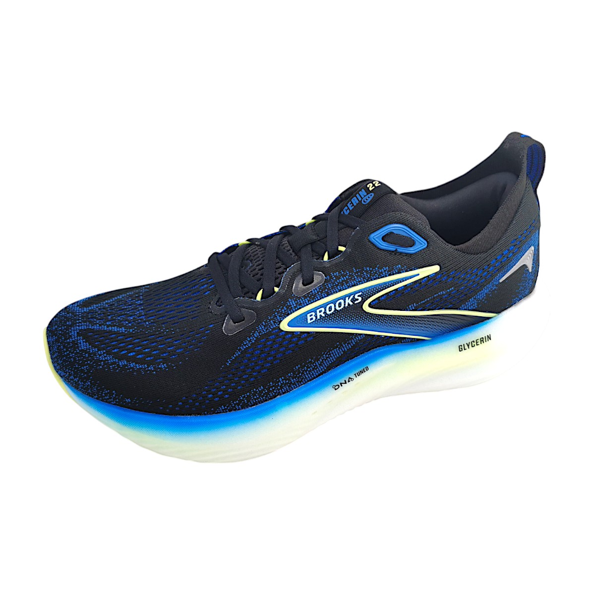 Brooks Glycerin 22 1104451D/002 Blau black/yellow 002 Brooks Glycerin 22 1104451D/002 Blau black/yellow 002