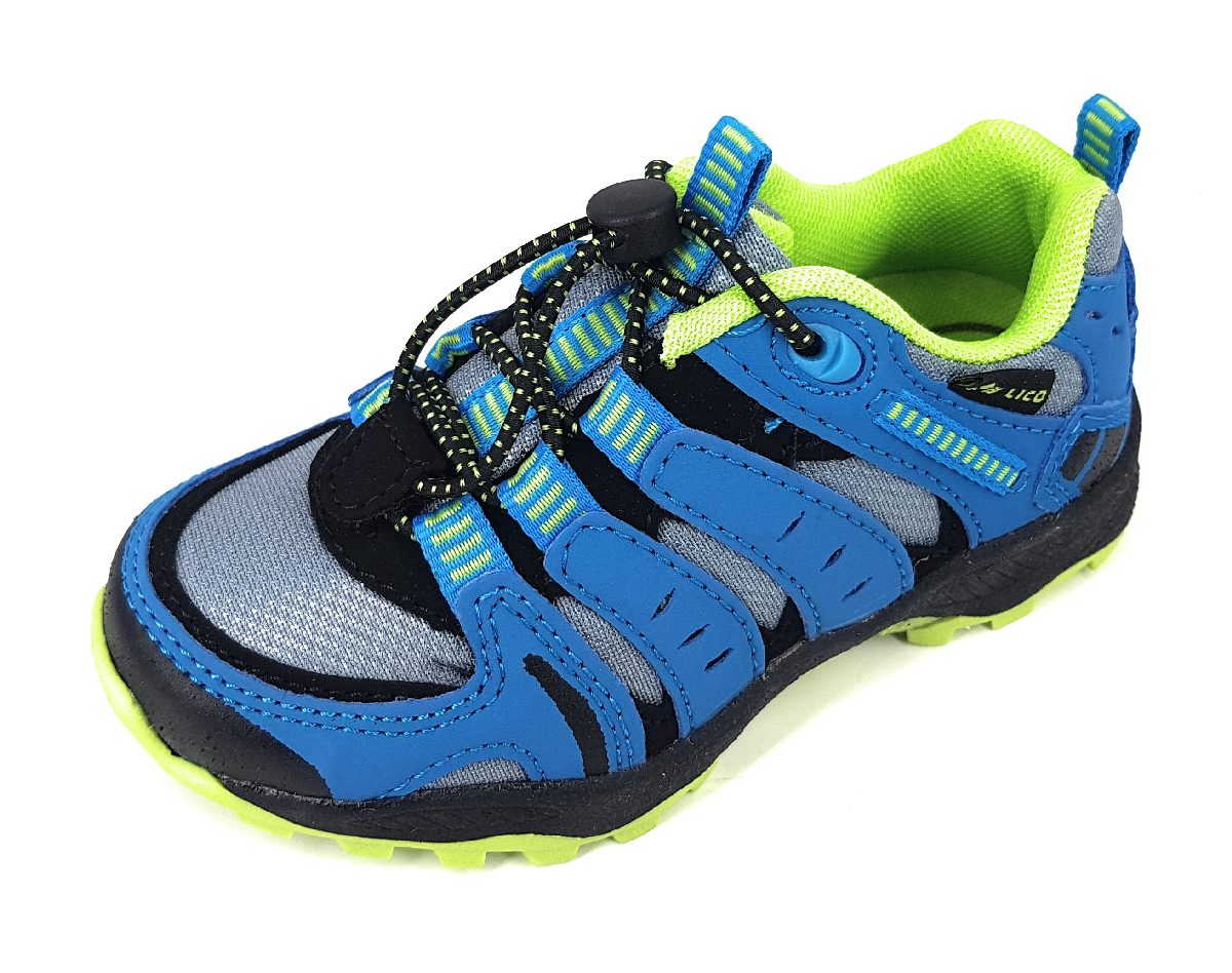 Lico Fremant 420071 Blau grau/blau/lemon