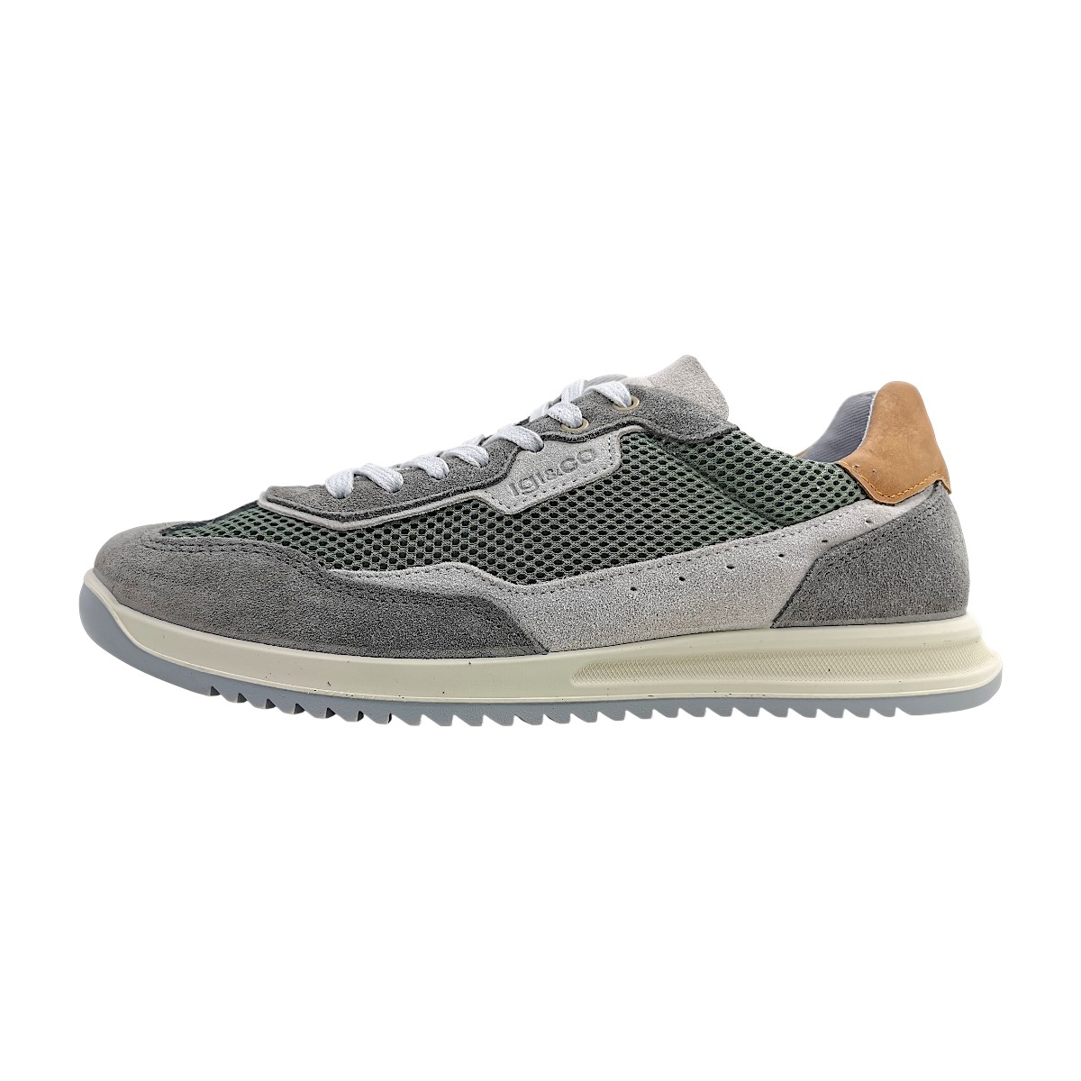 Igi & Co. Herrenschuhe Schnürschuhe sportlicher Schnürer Grau Freizeit Igi & Co. Herrenschuhe Schnürschuhe sportlicher Schnürer Grau Freizeit