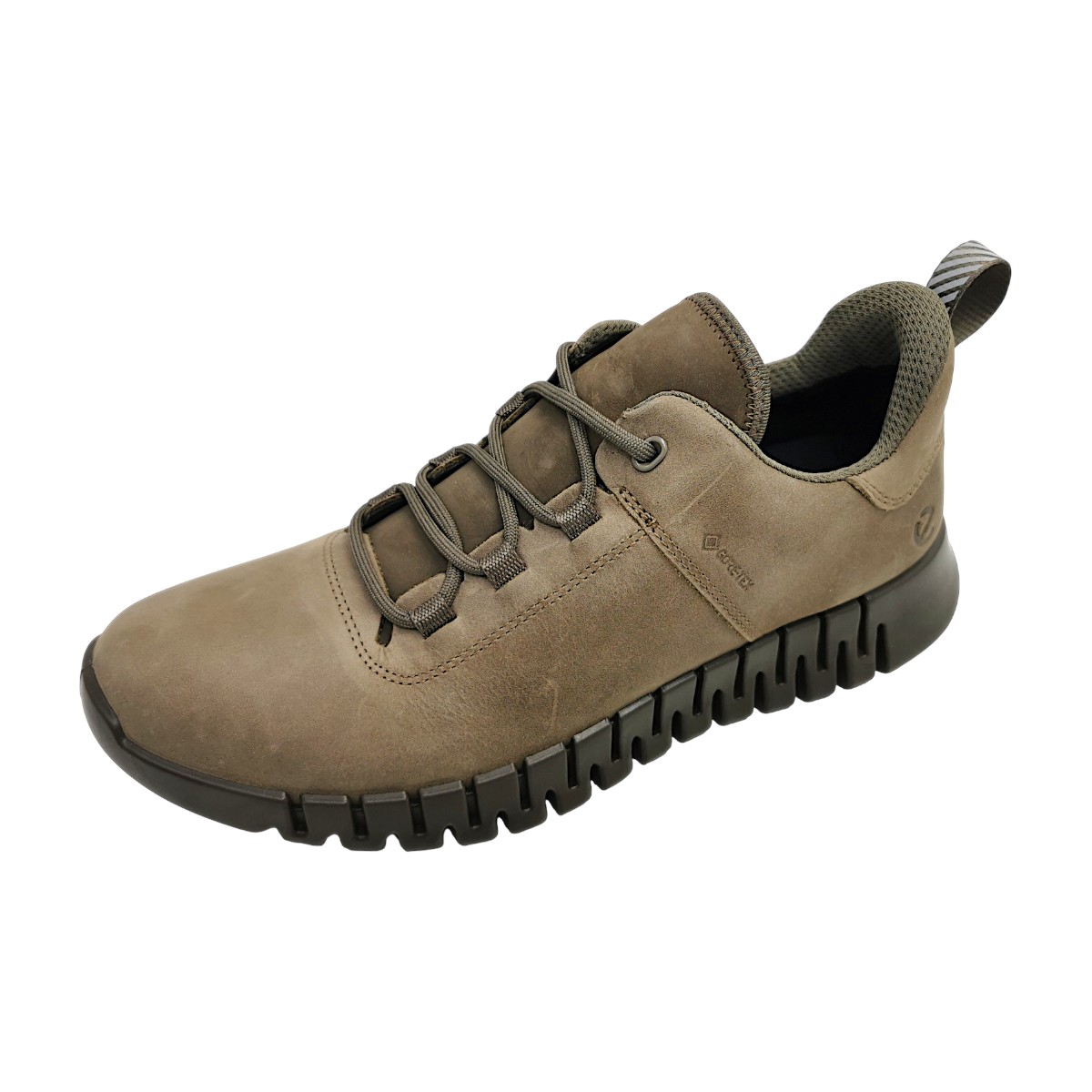 Ecco Herrenschuhe Schnürschuhe Grau Freizeit (Dark clay 02559, Größe 46 EU)