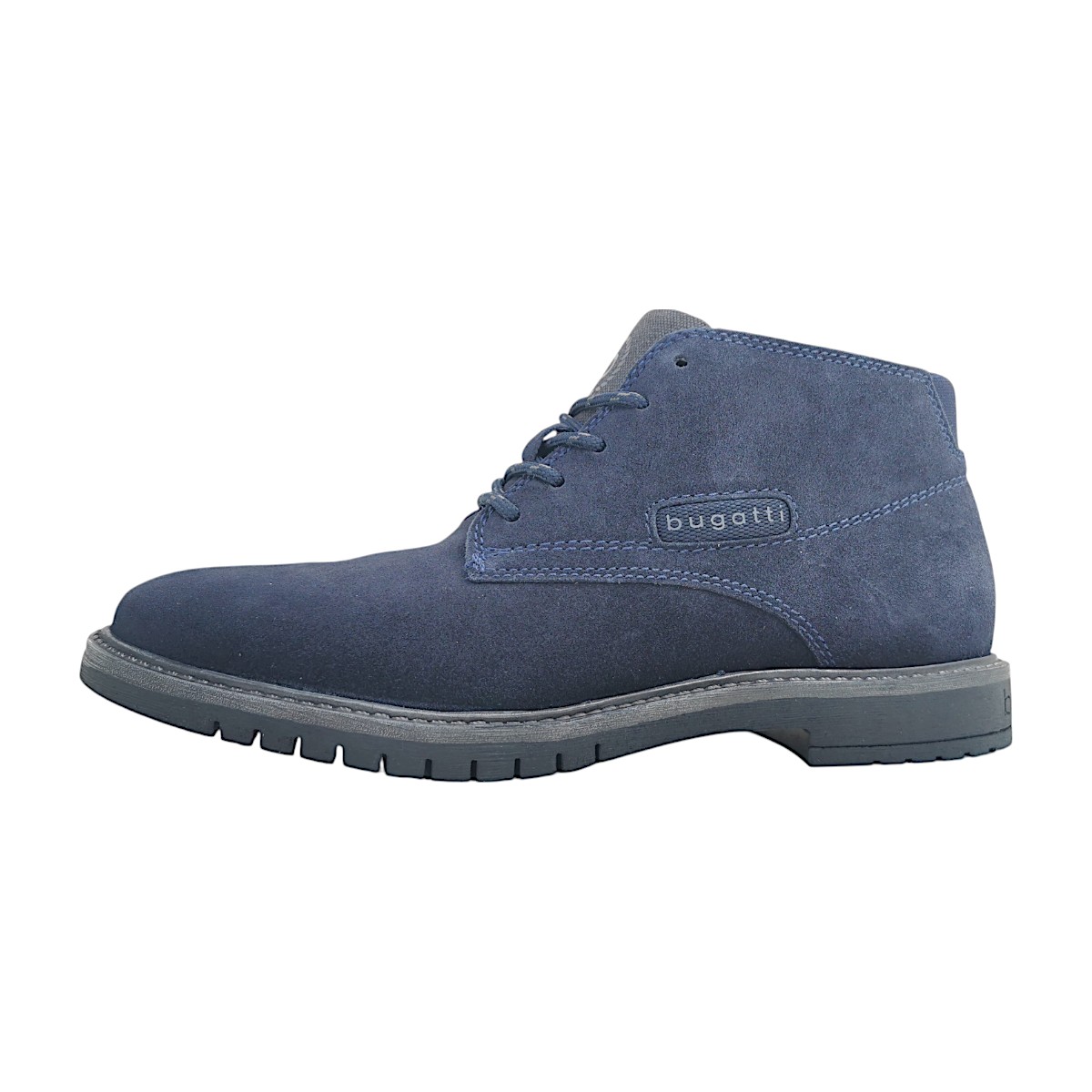 Bugatti Herrenschuhe Schnürstiefel Blau Freizeit