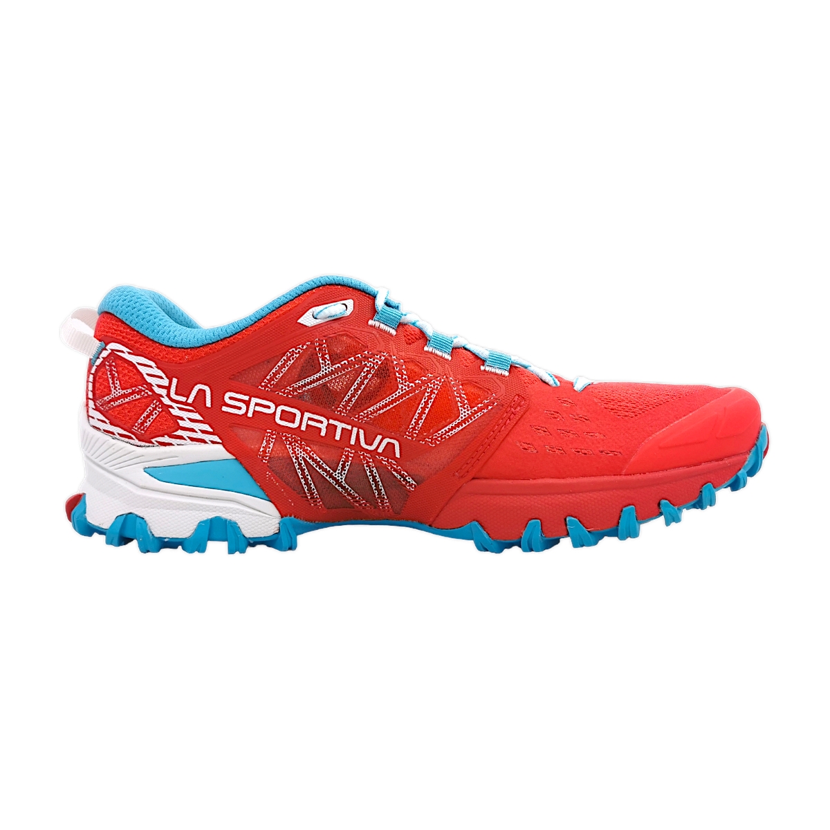 La Sportiva Bushido III 402602 Rot Hibiscus/Malibu Blue La Sportiva Bushido III 402602 Rot Hibiscus/Malibu Blue