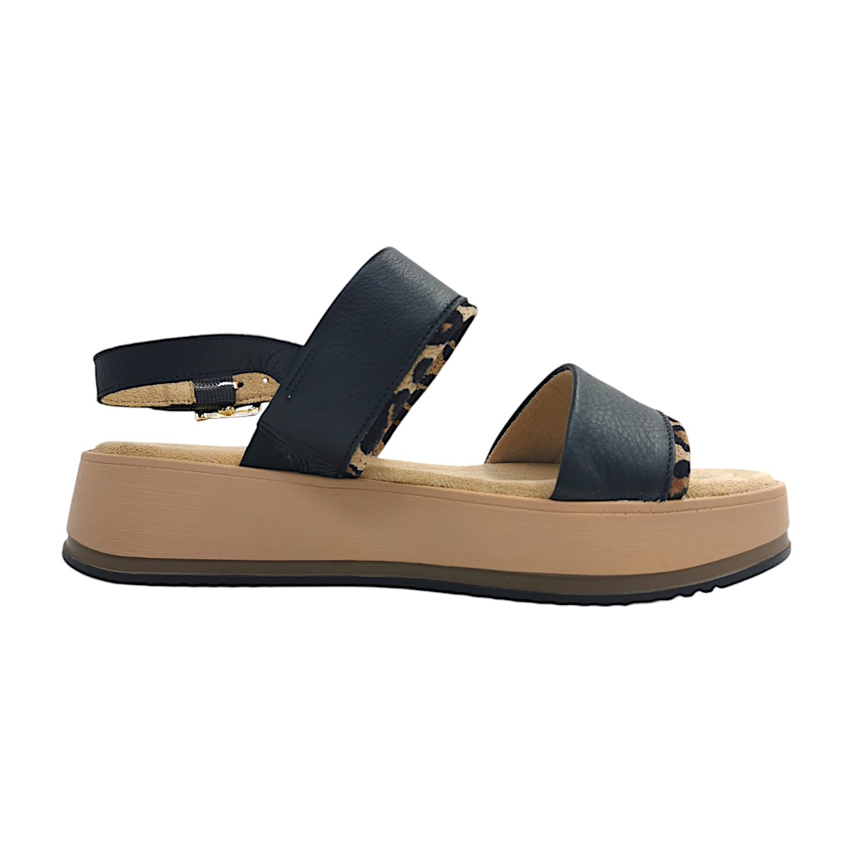 s.Oliver 5-28760-44/090 Schwarz black/leo 090