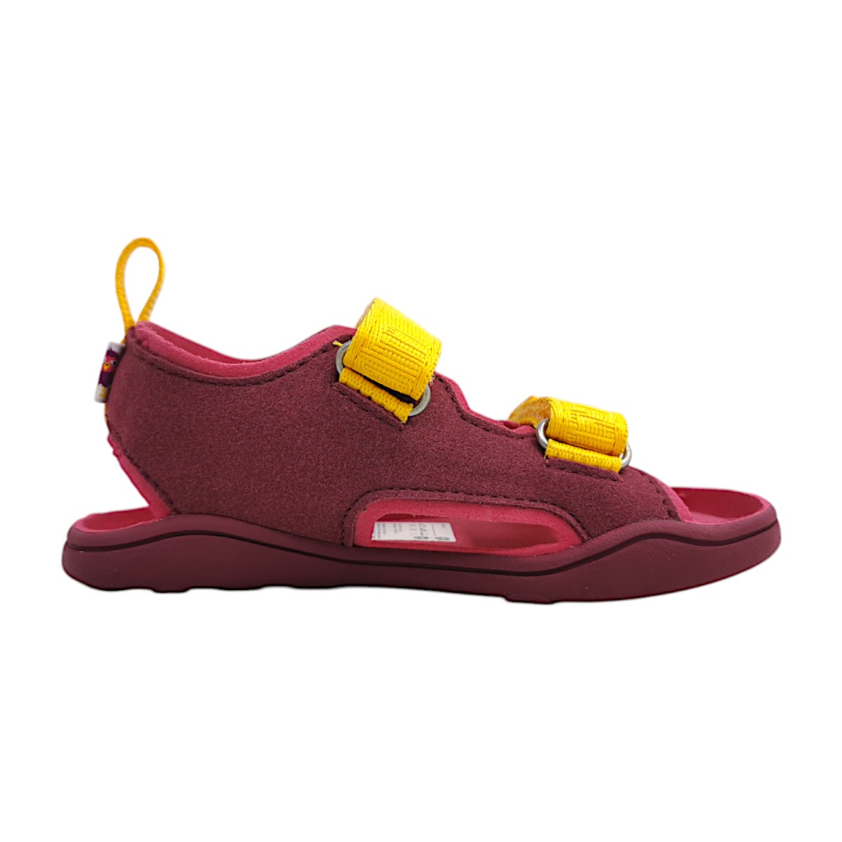 Affenzahn Sandale Vogel 00392-40010 Rot lila-gelb