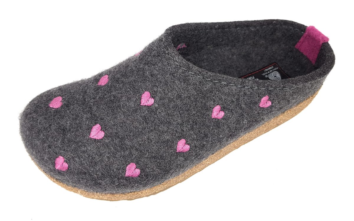 Haflinger Grizzly Cuoricini 741031 Grau 4 anthrazite Haflinger Grizzly Cuoricini 741031 Grau 4 anthrazite