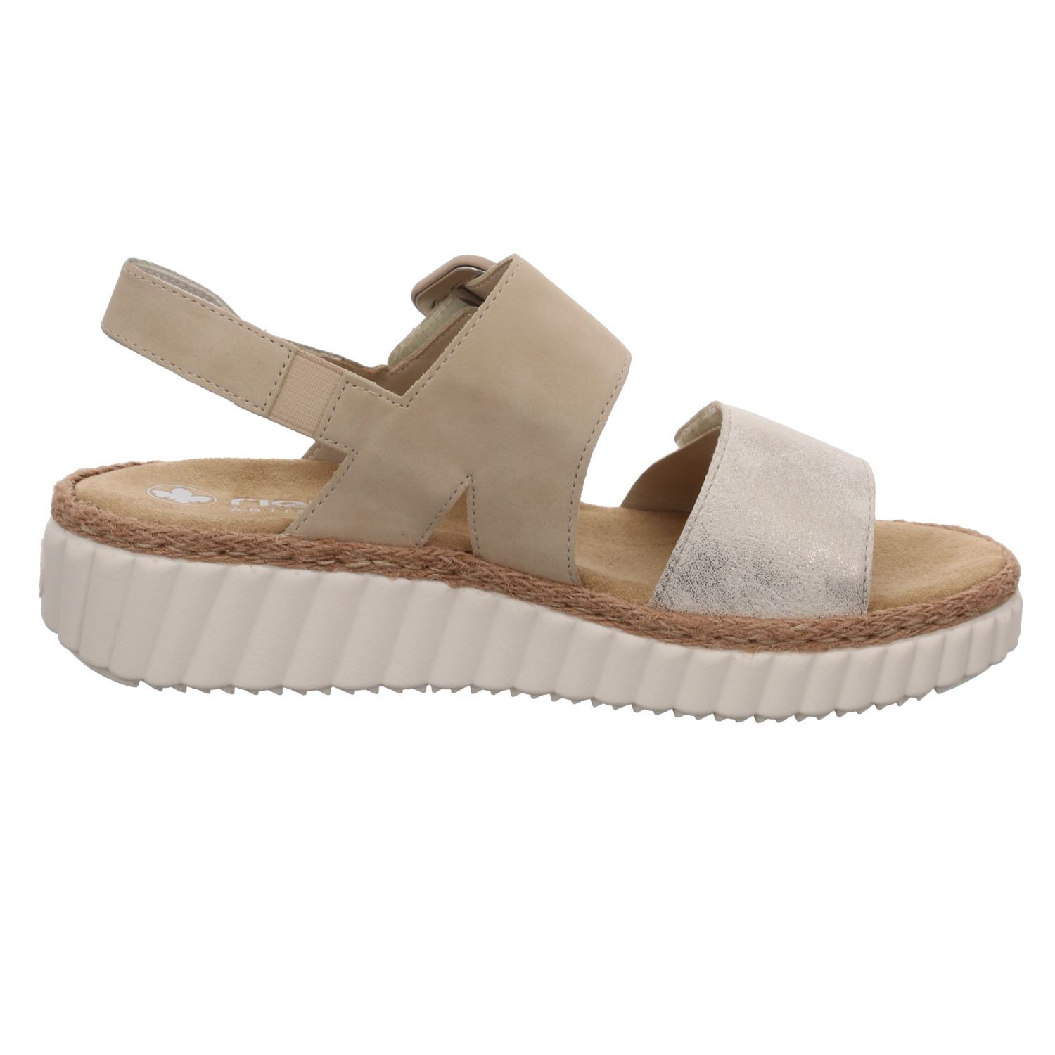 Rieker 69260-60 Beige beige-gold/perle