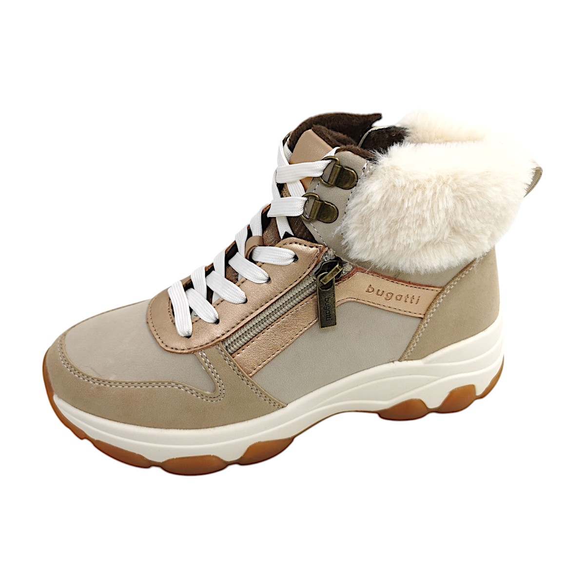 Bugatti Woman Damenschuhe Schnürstiefel Beige Freizeit (beige multi 5281, Größe 37 EU) Bugatti Woman Damenschuhe Schnürstiefel Beige Freizeit (beige multi 5281, Größe 37 EU)