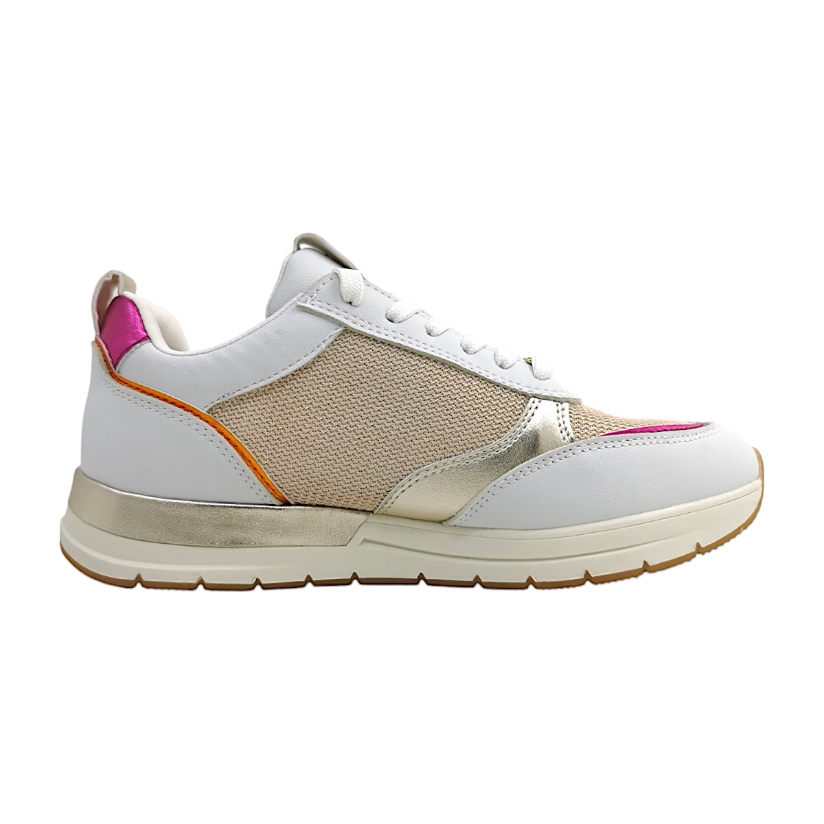 Tamaris 1-23732-41-132 Weiß white/gold 132