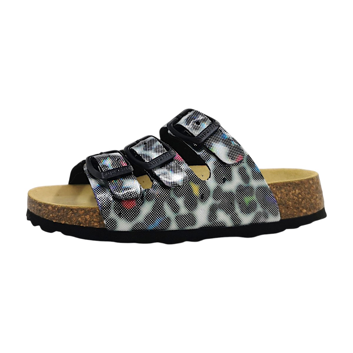 Superfit Kinderschuhe Mädchen Pantoletten Pantolette Mehrfarbig Freizeit