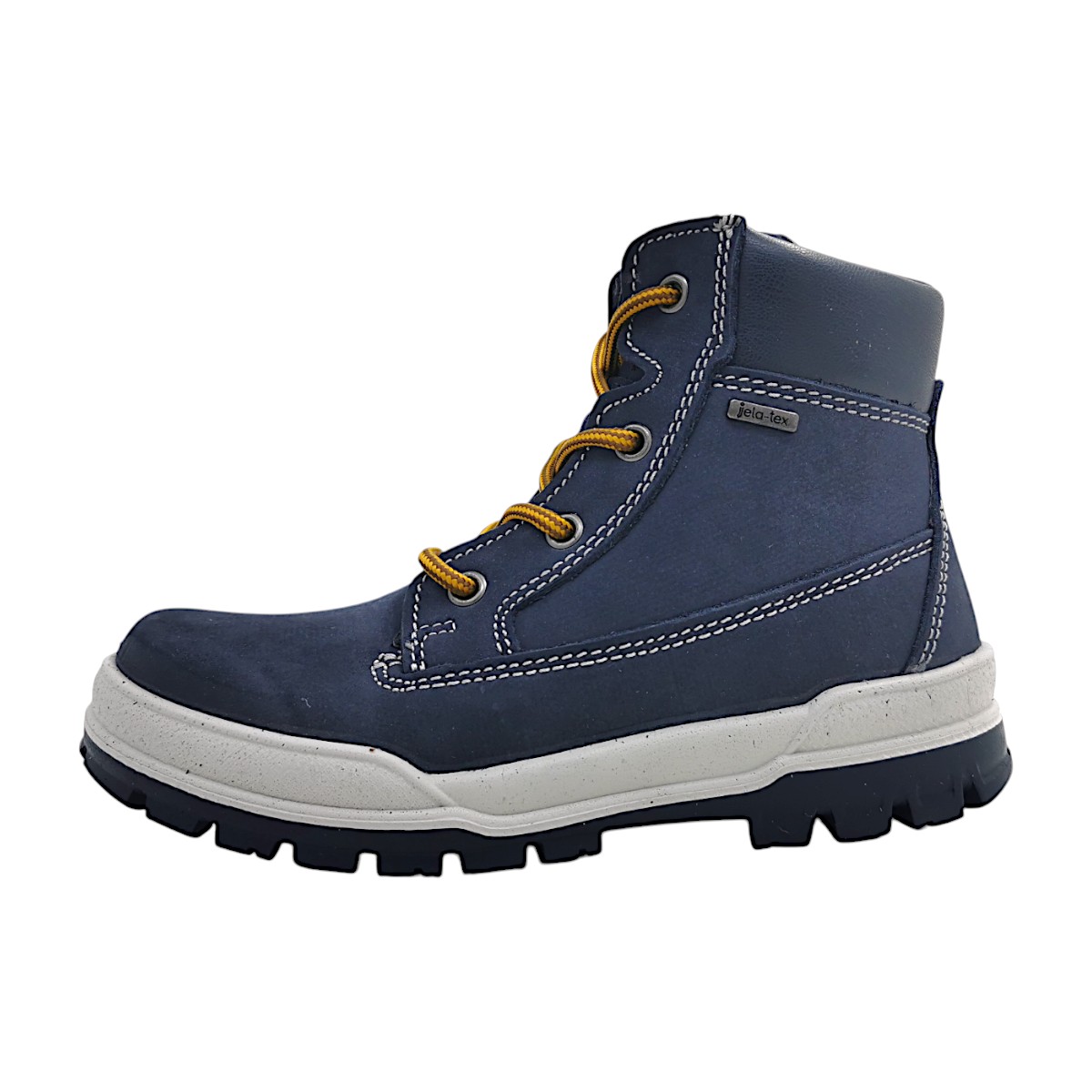 Jela Kinderschuhe Jungen Schnürstiefel Blau Freizeit Jela Kinderschuhe Jungen Schnürstiefel Blau Freizeit