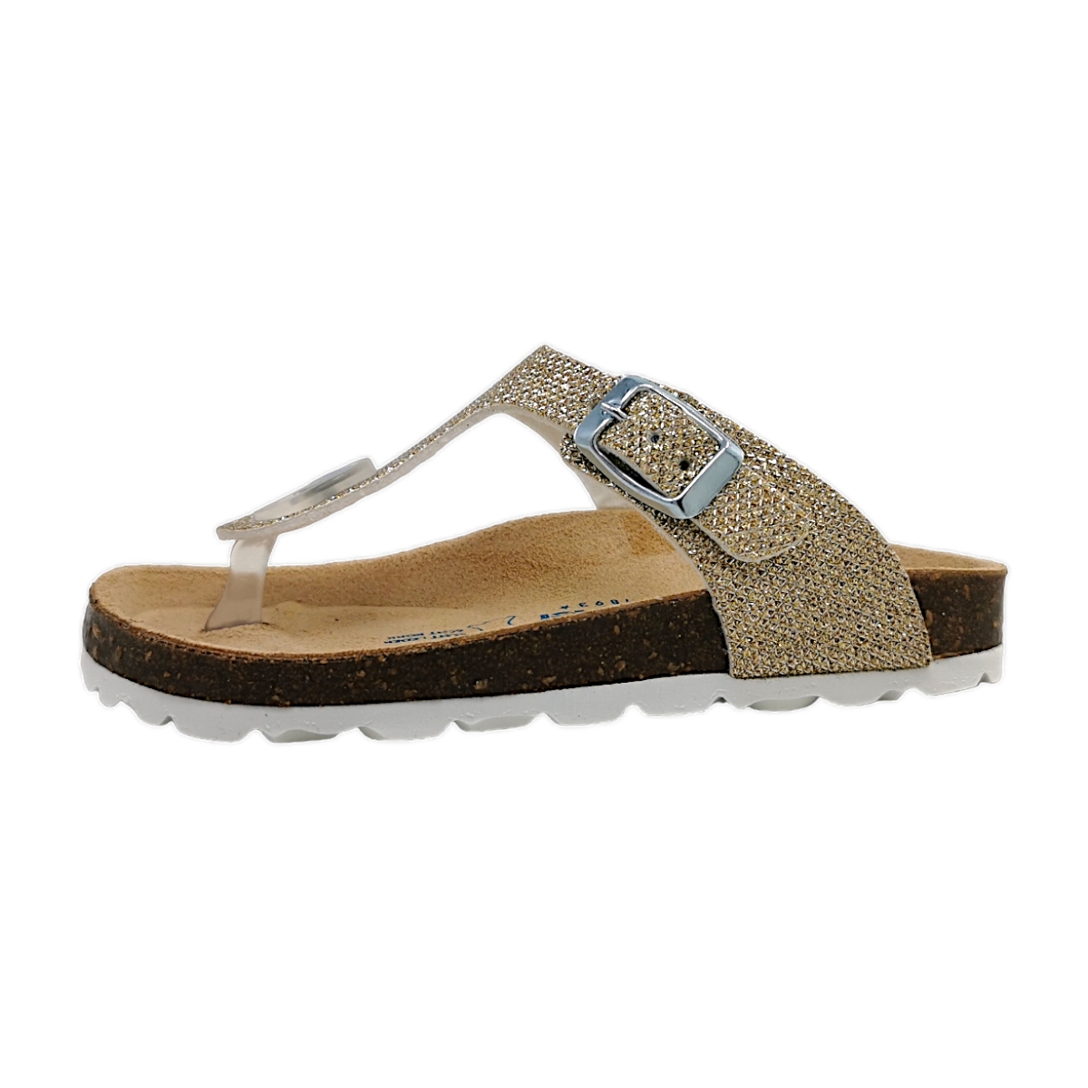 Richter Kinderschuhe Mädchen Pantolette Gold Freizeit