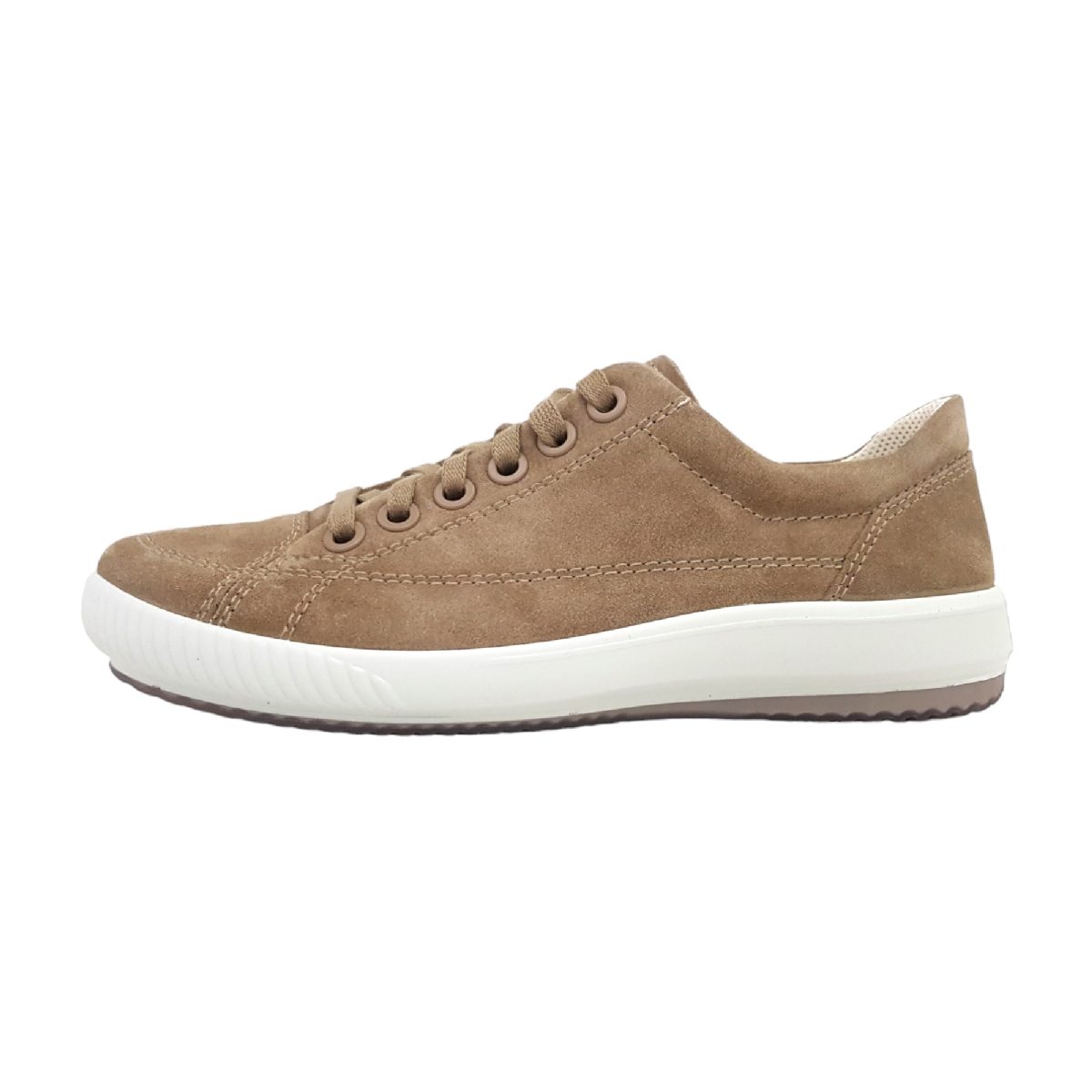 Legero Damenschuhe sportlicher Schnürer Beige Freizeit