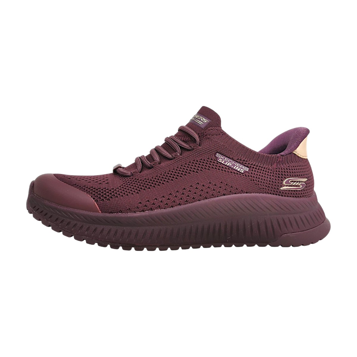Skechers Bobs Squad 4 - Dire Step 117743 BURG Rot Burgundy BURG