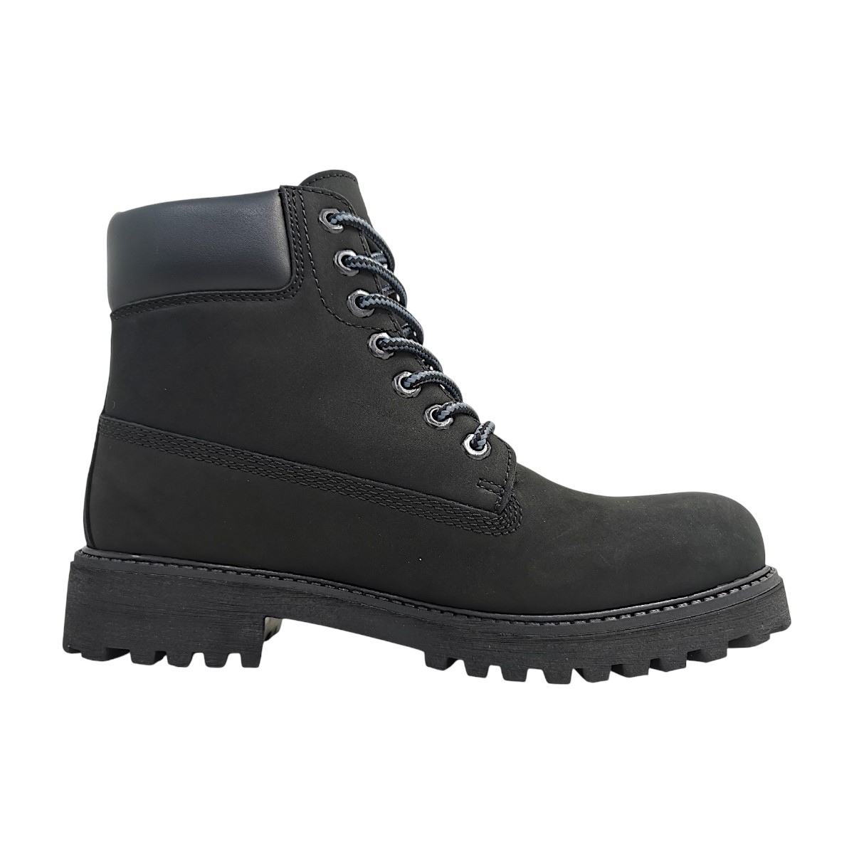 Lumberjack RIVER 2 Herrenschuhe Stiefel Warmfutter Schnürstiefel Schwarz Freizeit (Black, Gr. 1:42)