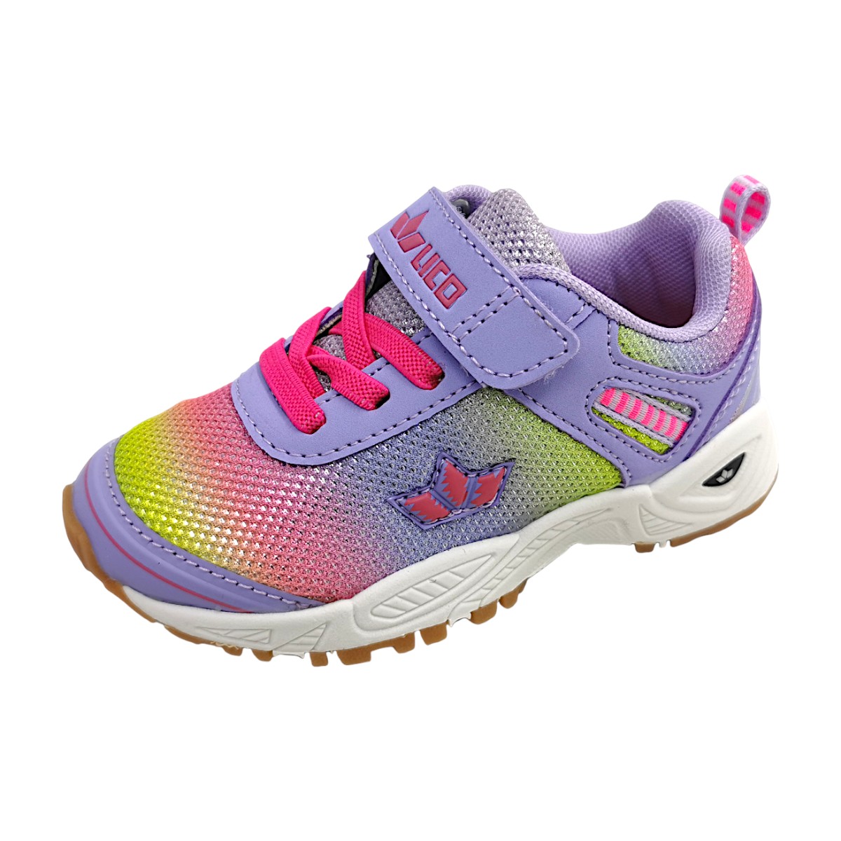Lico Barney VS Sportschuhe Kinder Laufschuhe Mehrfarbig Freizeit (lila/pink/lemon, Größe 28 EU) Lico Barney VS Sportschuhe Kinder Laufschuhe Mehrfarbig Freizeit (lila/pink/lemon, Größe 28 EU)