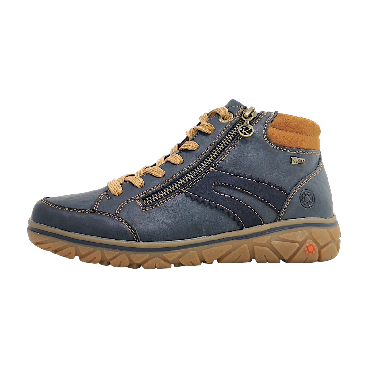 Relife Damenschuhe Schnürstiefel Blau Freizeit (navy 011, Größe 38 EU)