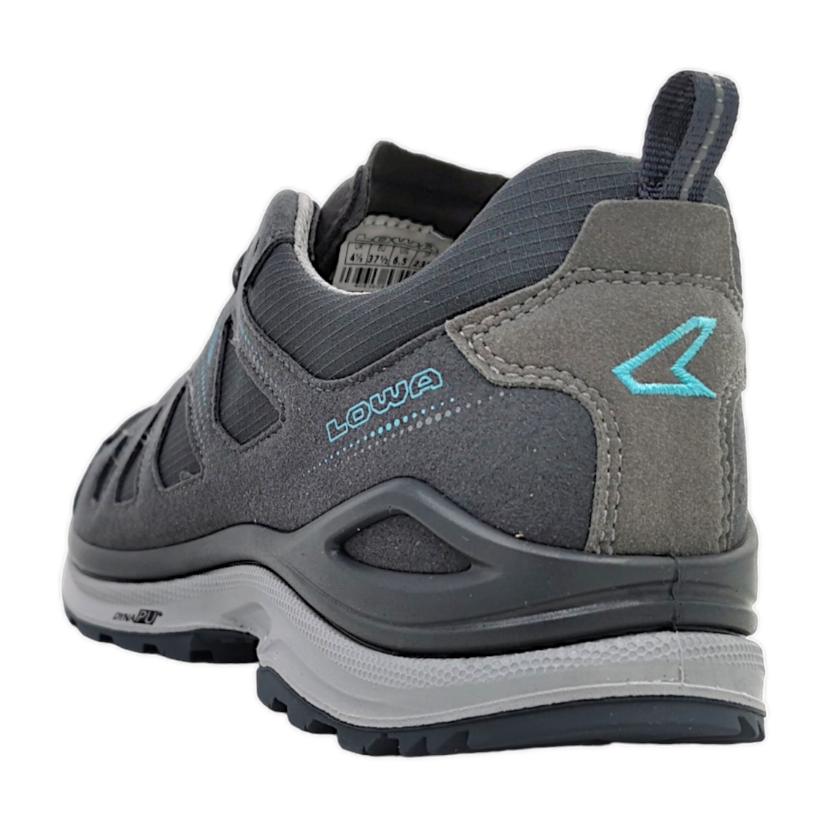 Lowa INNOX EVO II GTX Ws Sportschuhe Herren Wanderschuh Grau Freizeit (9727- Graphit/Arktis, Größe 42.5 EU)