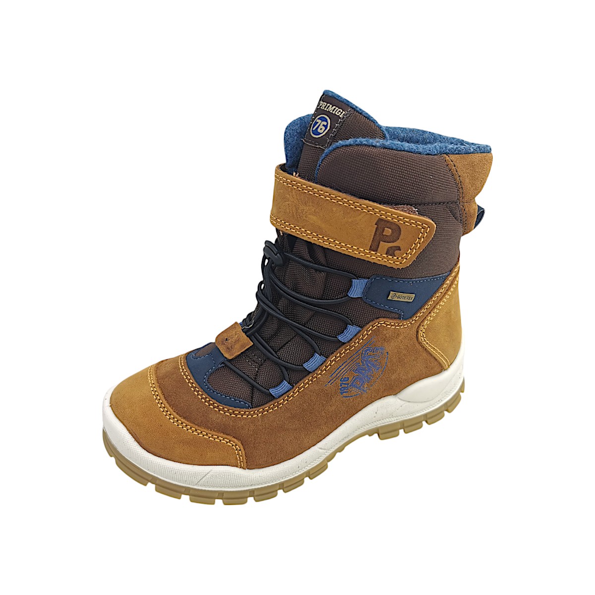 Primigi Hans GTX Kinderschuhe Jungen Winterstiefel Klettstiefel Braun Festlich (braun C40, Größe 35 EU) Primigi Hans GTX Kinderschuhe Jungen Winterstiefel Klettstiefel Braun Festlich (braun C40, Größe 35 EU)