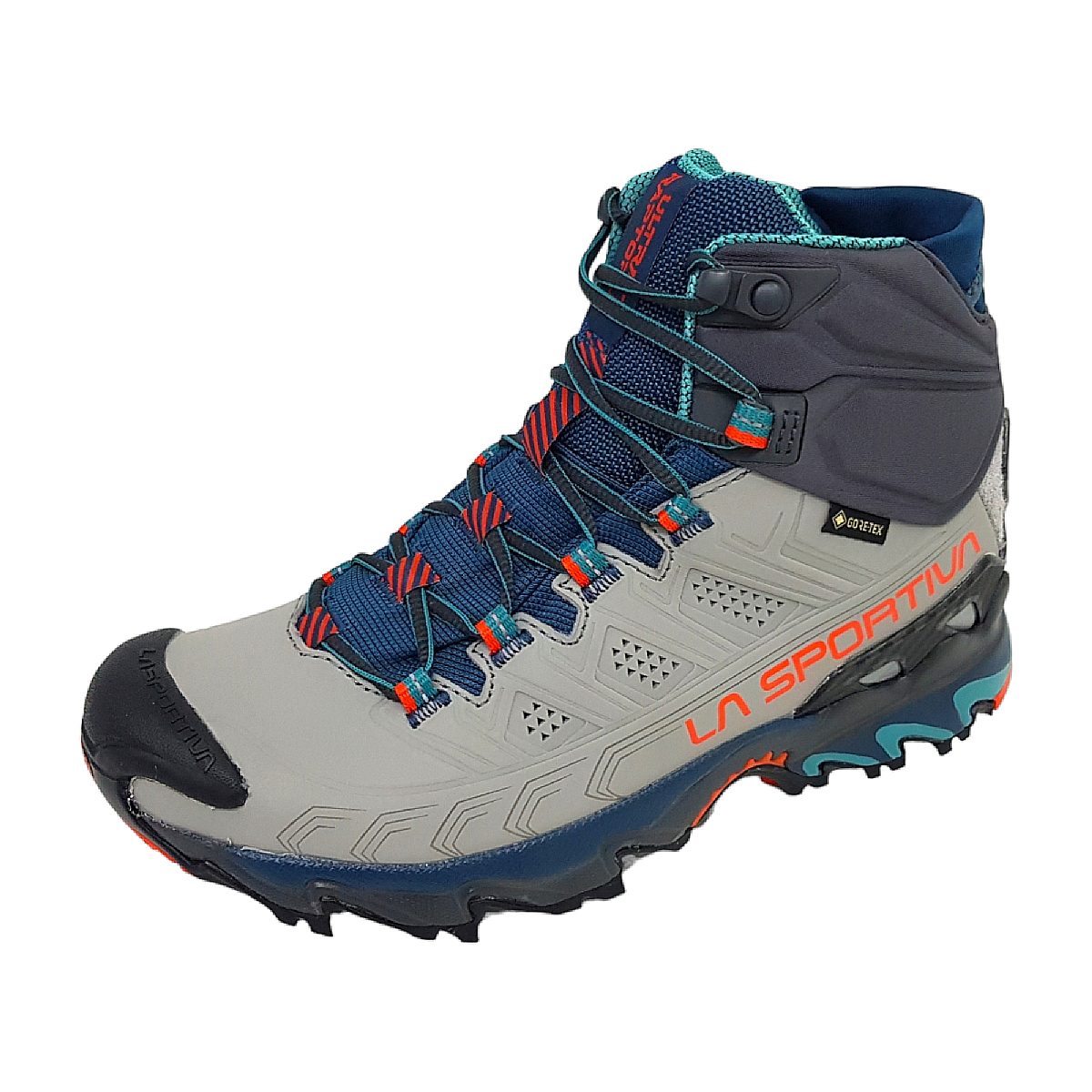 La Sportiva Ultra Raptor II Mid Won 34L901322 Grau grey/ cherry tomato La Sportiva Ultra Raptor II Mid Won 34L901322 Grau grey/ cherry tomato