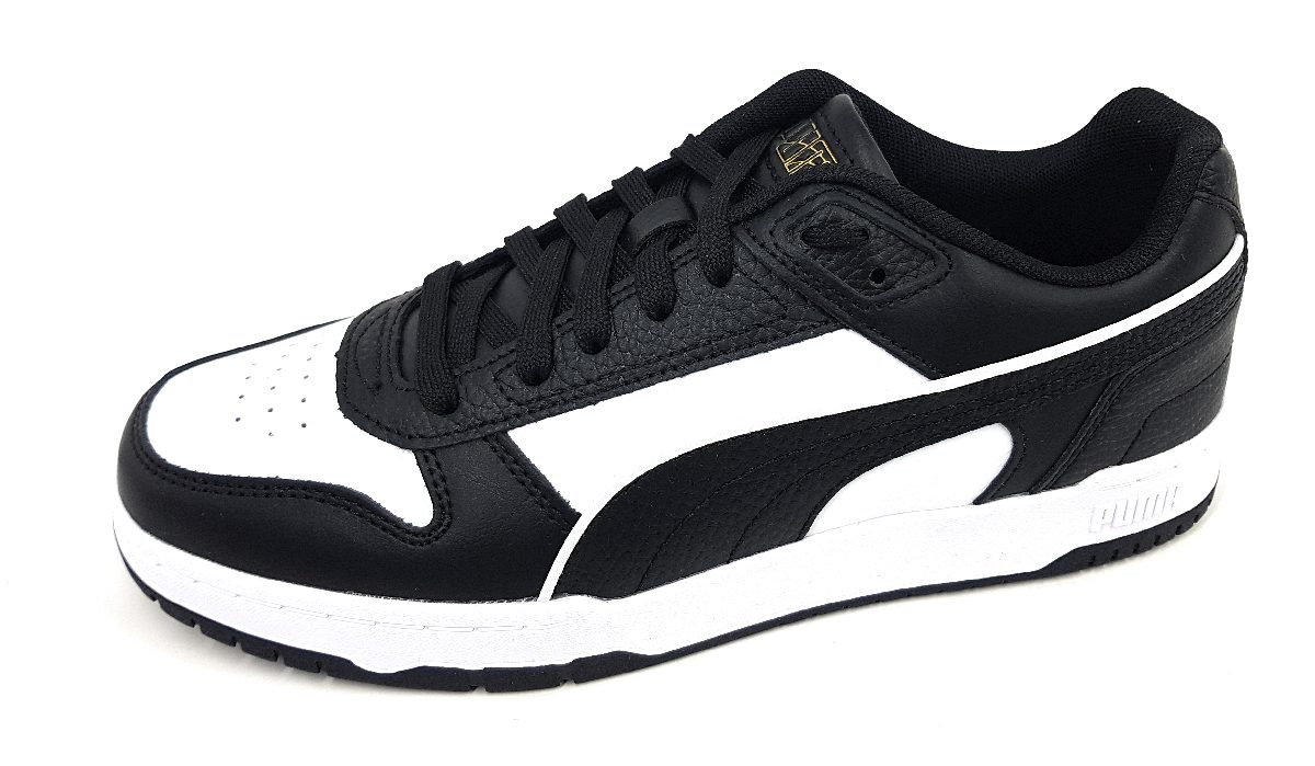 Puma RBD Game Low 386373-07 Schwarz 007 black/white/gold