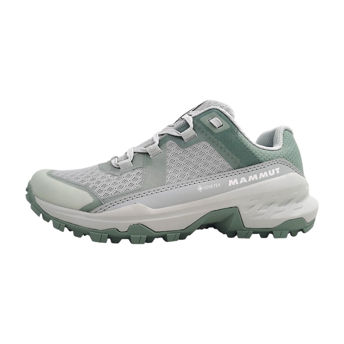 Mammut Girun II Low GTX Women Sportschuhe Damen Outdoorschuhe sportlicher Schnürer Grün Freizeit
