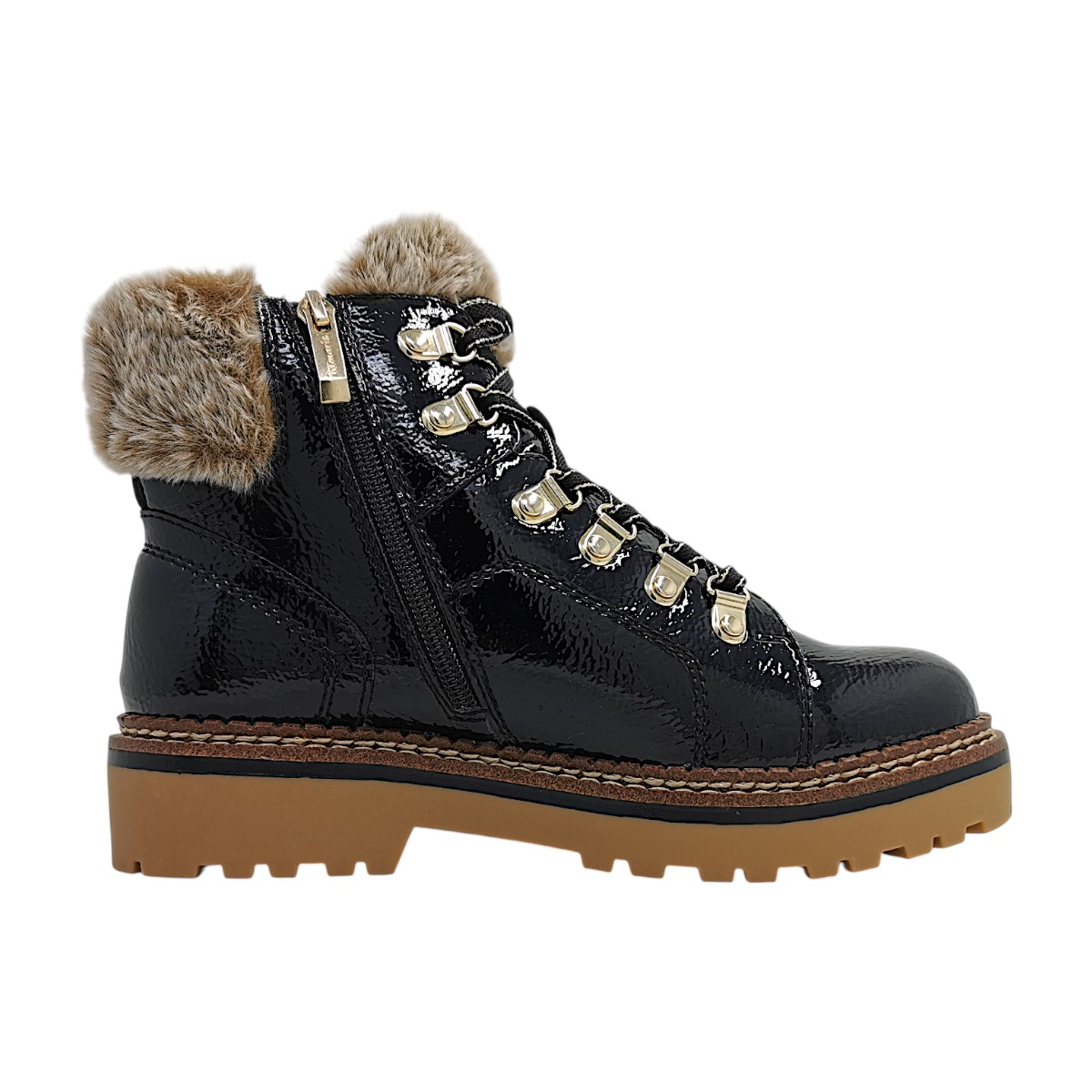 Tamaris 1-26264-43/018 Schwarz black patent 018 Tamaris 1-26264-43/018 Schwarz black patent 018