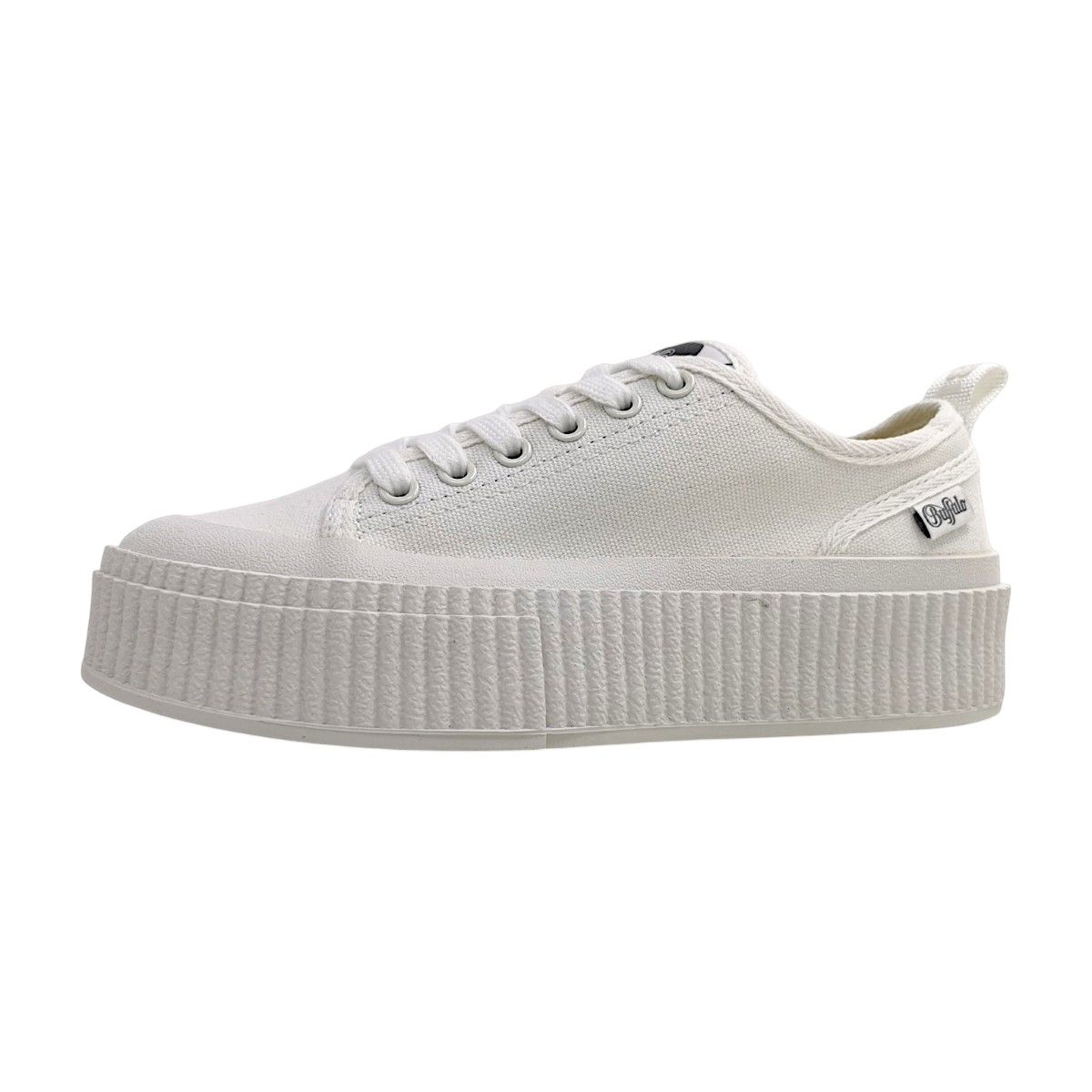 Buffalo Madison Damenschuhe Schnürschuhe Sportive Weiß Freizeit (white, Größe 38 EU)