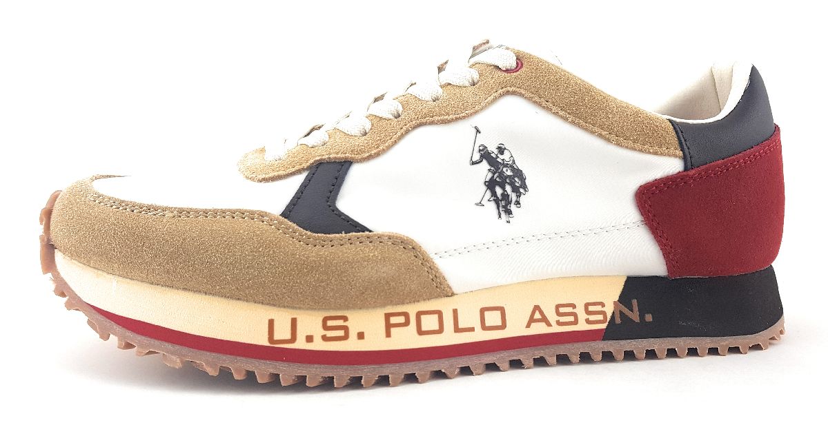 US Polo Herrenschuhe Schnürschuhe Sneaker Mehrfarbig Freizeit