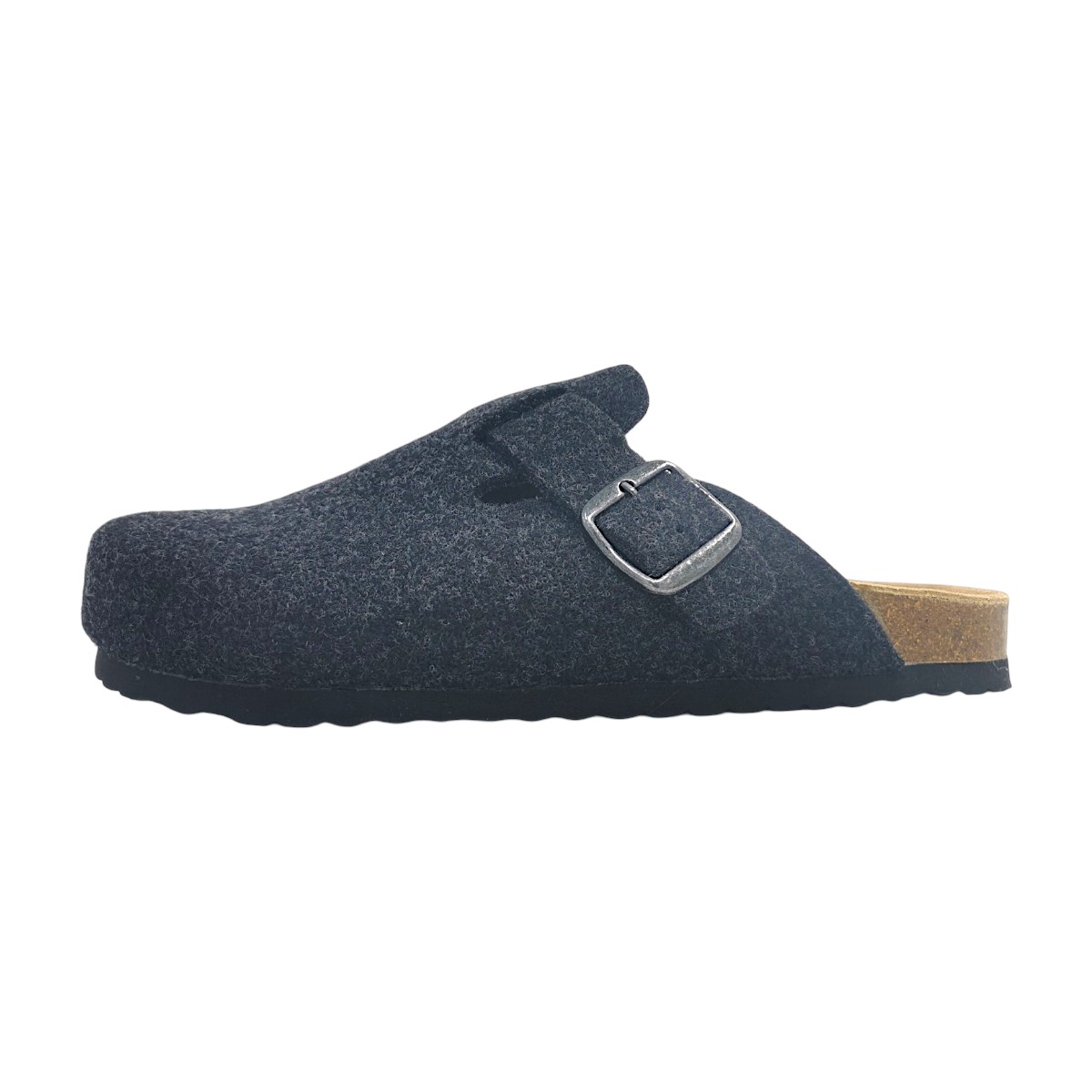 Jane Klain Herrenschuhe Pantoletten Grau Freizeit (dk grey 250, Größe 41 EU)